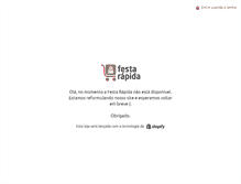Tablet Screenshot of festarapida.com.br